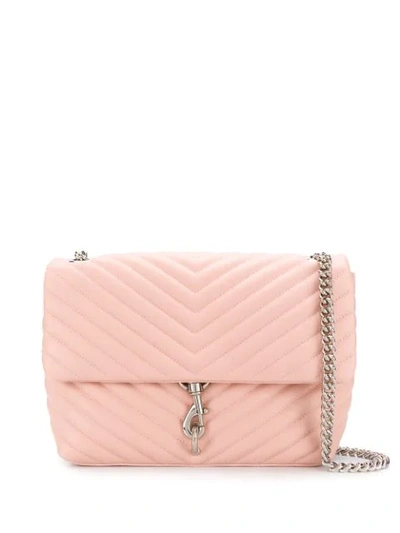 Shop Rebecca Minkoff Edie Shoulder Bag In Pink
