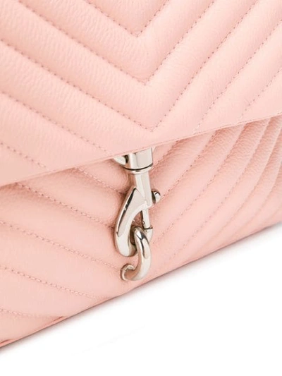 Shop Rebecca Minkoff Edie Shoulder Bag In Pink