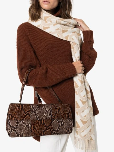 Shop Staud Whitney Shoulder Bag In Brown