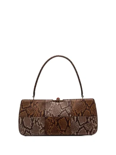 Shop Staud Whitney Shoulder Bag In Brown