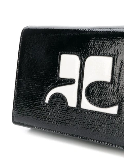 Shop Courrèges Logo Belt Bag - Black