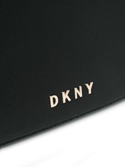 Shop Dkny Shoulder Bag In Black
