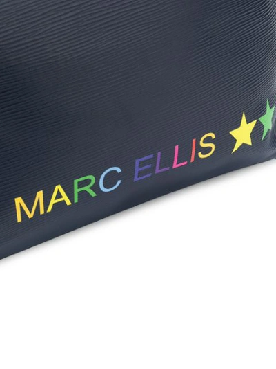 Shop Marc Ellis Vanity Tote In Blue