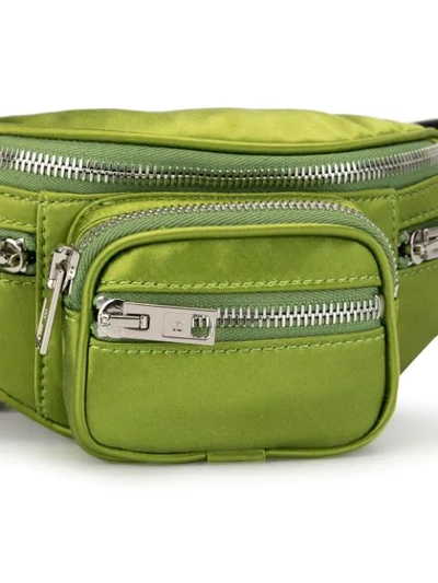 Shop Alexander Wang Attica Soft Mini Belt Bag In Green