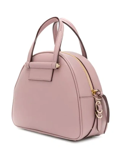 Shop Jimmy Choo Varenne/s Bowling Bag In Pink