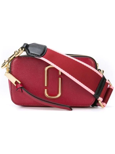 Shop Marc Jacobs Snapshot Small Camera Bag In Red
