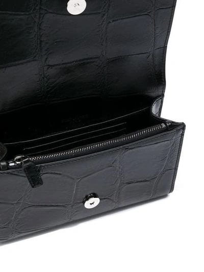Shop Saint Laurent Kate Belt Bag In Black