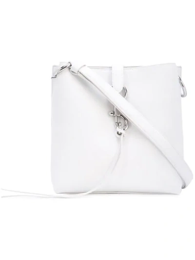 Shop Rebecca Minkoff Megan Shoulder Bag In White