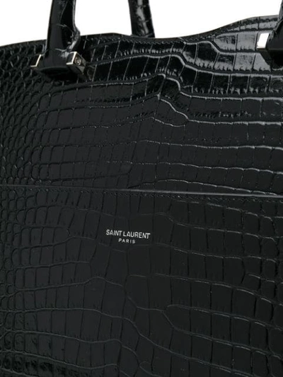 Shop Saint Laurent Sac De Jour Tote Bag In Black