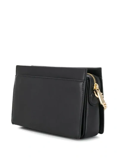 Shop Michael Michael Kors Jet Set Crossbody Bag In Black