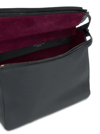 Shop Sophie Hulme Bolt Small Bag In Grey