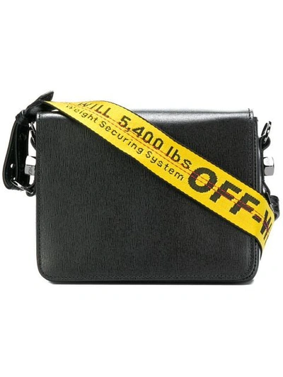 Shop Off-white Binder Clip Bag In Black