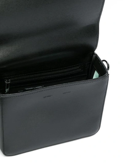 Shop Off-white Binder Clip Bag In Black