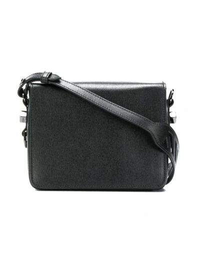 Shop Off-white Binder Clip Bag In Black