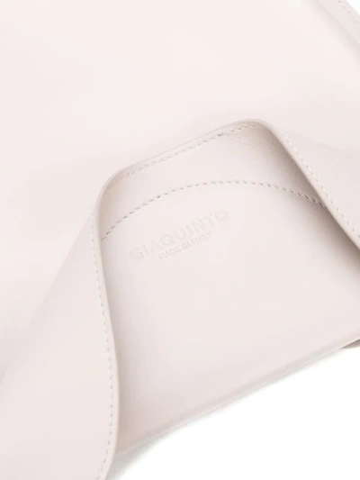Shop Giaquinto Ashley Cross Body Bag In White
