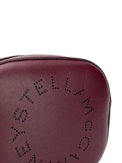 Shop Stella Mccartney Stella Logo Belt Bag In Red