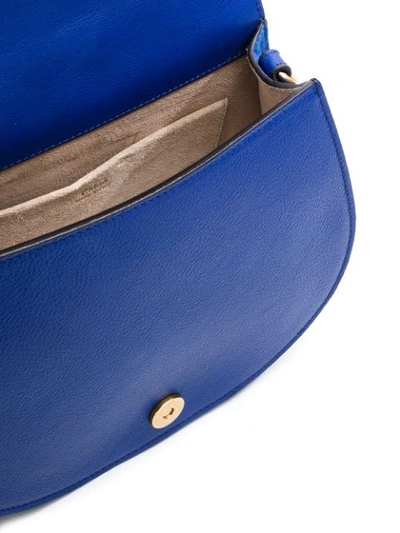 Shop Chloé Nile Bracelet Shoulder Bag In Blue