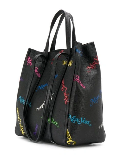 Shop Marc Jacobs X New York Magazine The Tag Tote In Black