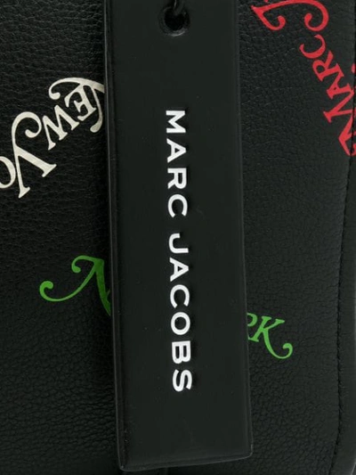 MARC JACOBS X NEW YORK MAGAZINE THE TAG TOTE BAG - 黑色