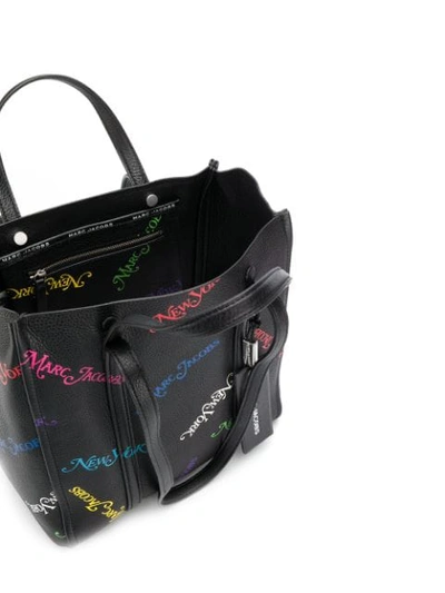 Shop Marc Jacobs X New York Magazine The Tag Tote In Black