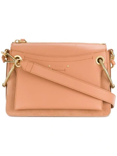 Shop Chloé Roy Shoulder Bag - Farfetch In Pink