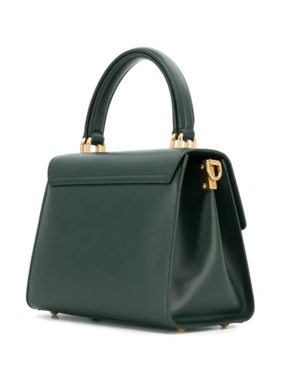 Shop Dolce & Gabbana Welcome Handbag In Green