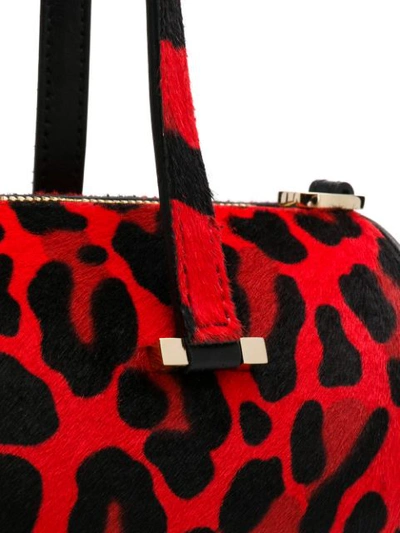 Shop Les Petits Joueurs Baguette-schultertasche In Red/black