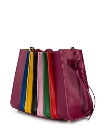 Shop Sara Battaglia Franca Mini Shoulder Bag In Pink