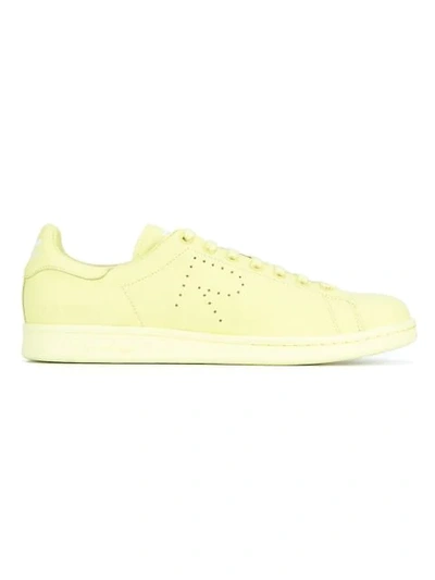Shop Adidas Originals X Raf Simons Stan Smith Sneakers In Yellow