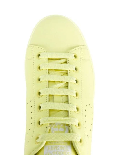 Shop Adidas Originals X Raf Simons Stan Smith Sneakers In Yellow