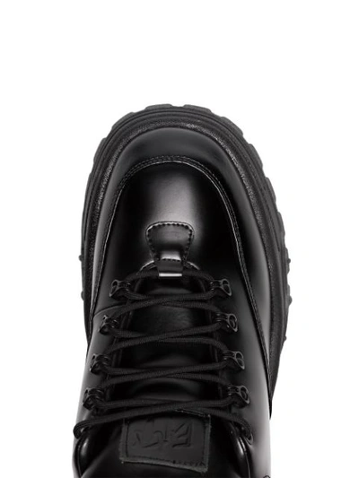 Shop Eytys Angel Sneakers In Black