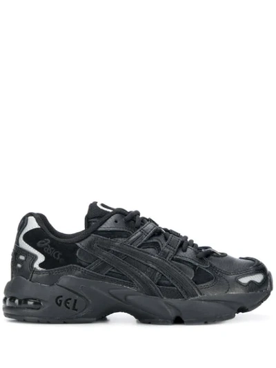 Shop Asics Lace-up Sneakers In Black