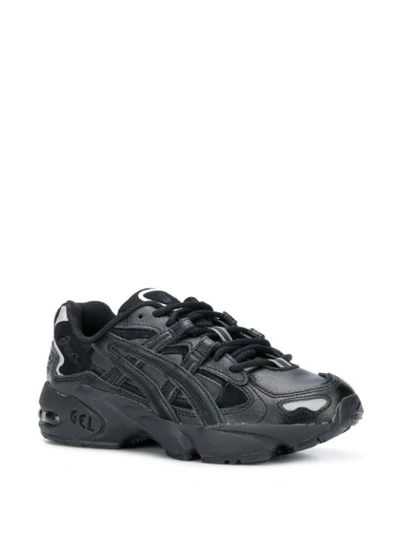 Shop Asics Lace-up Sneakers In Black