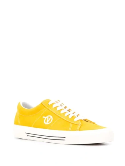 Shop Vans Sid Sneakers In Yellow