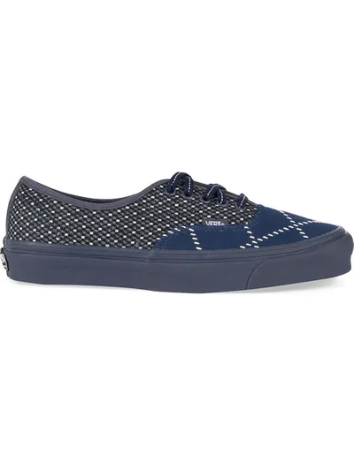 Shop Vans X Fdmtl Lace-up Sneakers - Blue