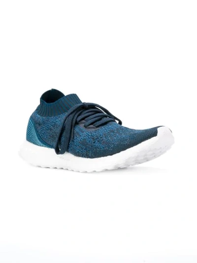 Shop Adidas Originals Ultraboost Uncaged "parley" Sneakers In Blue