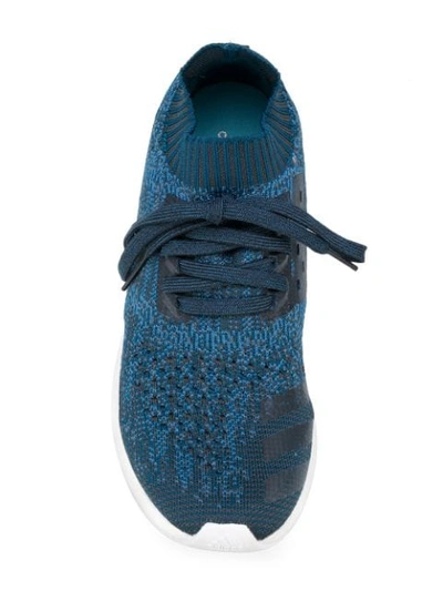Shop Adidas Originals Ultraboost Uncaged "parley" Sneakers In Blue