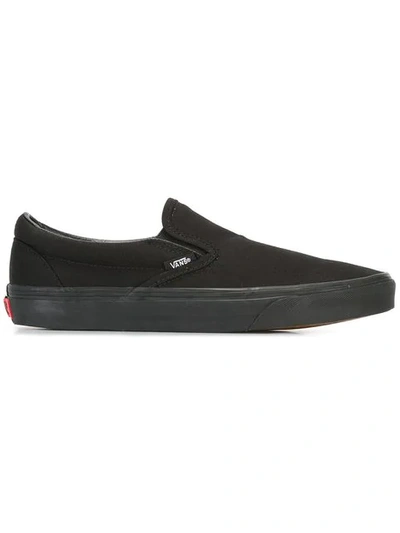 Shop Vans Slip-on Sneakers In Black