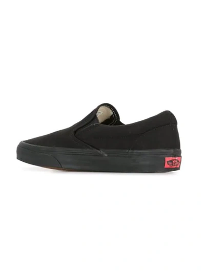 Vans Classic Slip-on Plimsolls In Black | ModeSens