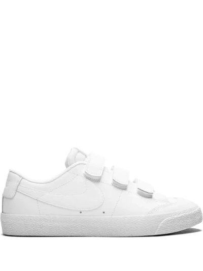 Shop Nike Sb Zoom Blazer Ac Xt Sneakers In White