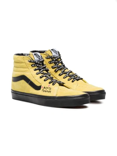 Vans Sk8 Hi A Tribe Called Quest Yellow Suede Sneakers In Yellow&orange |  ModeSens