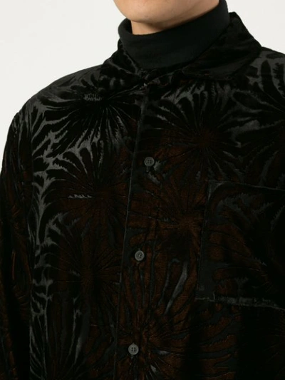 Shop Haider Ackermann Cynara Jacquard Pyjama In Black