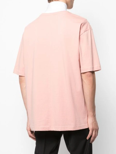Shop Rochambeau Graphic T-shirt - Pink