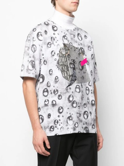 Shop Rochambeau Graphic T-shirt - Grey