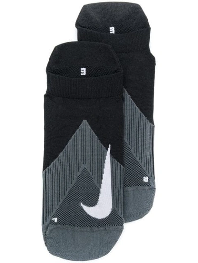 Shop Nike Low Ankle Socks - Black