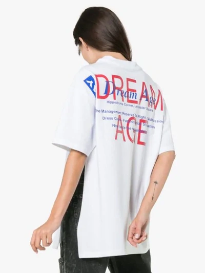 Shop Martine Rose Dream Age T-shirt - White