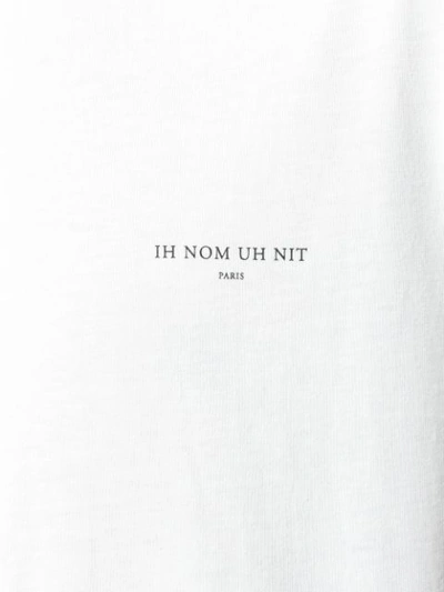 Shop Ih Nom Uh Nit Logo Print T In White