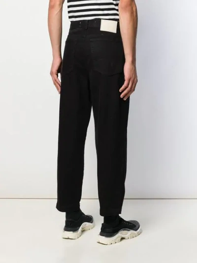 Shop Société Anonyme Wide Leg Jeans In Black