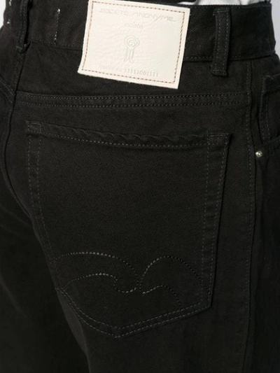 Shop Société Anonyme Wide Leg Jeans In Black