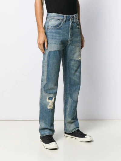 Shop Levi's Straight-leg Jeans In Blue